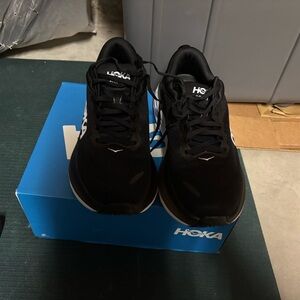 Hoka Men's Black Athletic Shoes Only Used one time Size 8.5 Mens